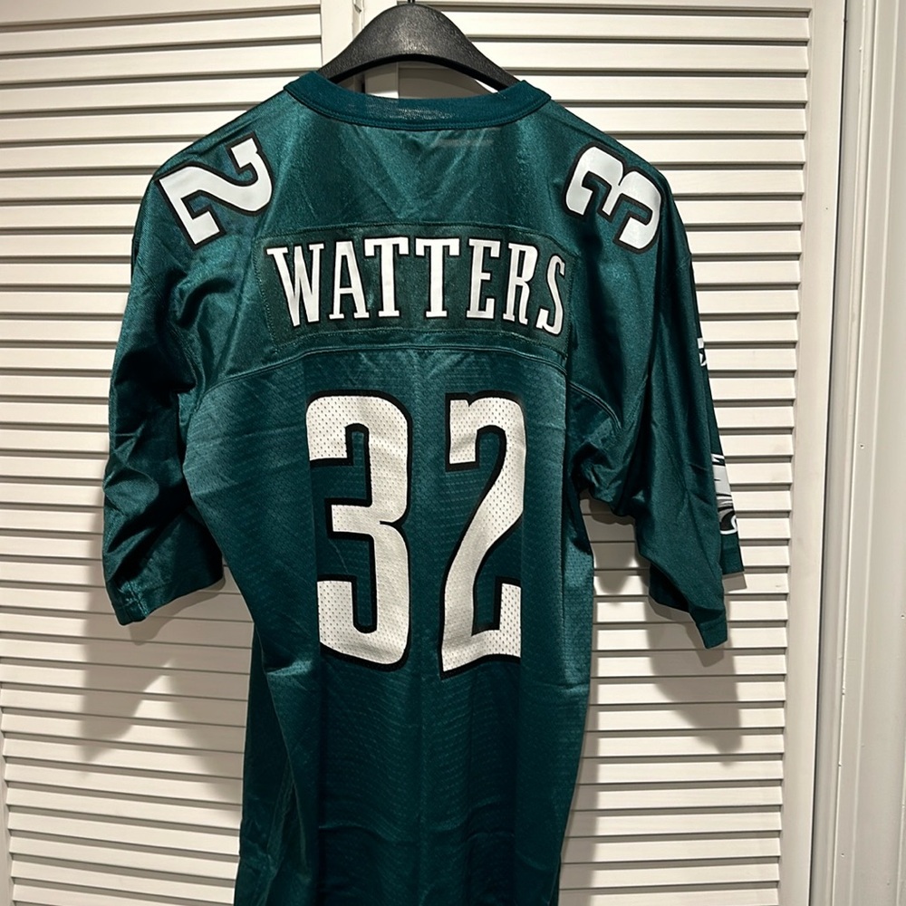 Philadelphia Eagles Ricky Watters Jersey. Size 52. Green